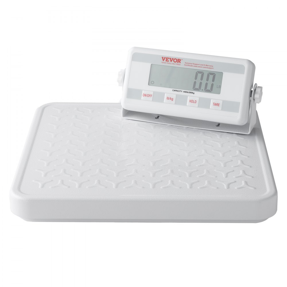 VEVOR Portable Medical Scale, Professional Digital Doctor's Scale for Weighing - with Non-Slip Platform, 2 Units, Hold and Tare Function, Doctor's Scale with 209 kg Capacity for Gyms, Home and Hospitals
