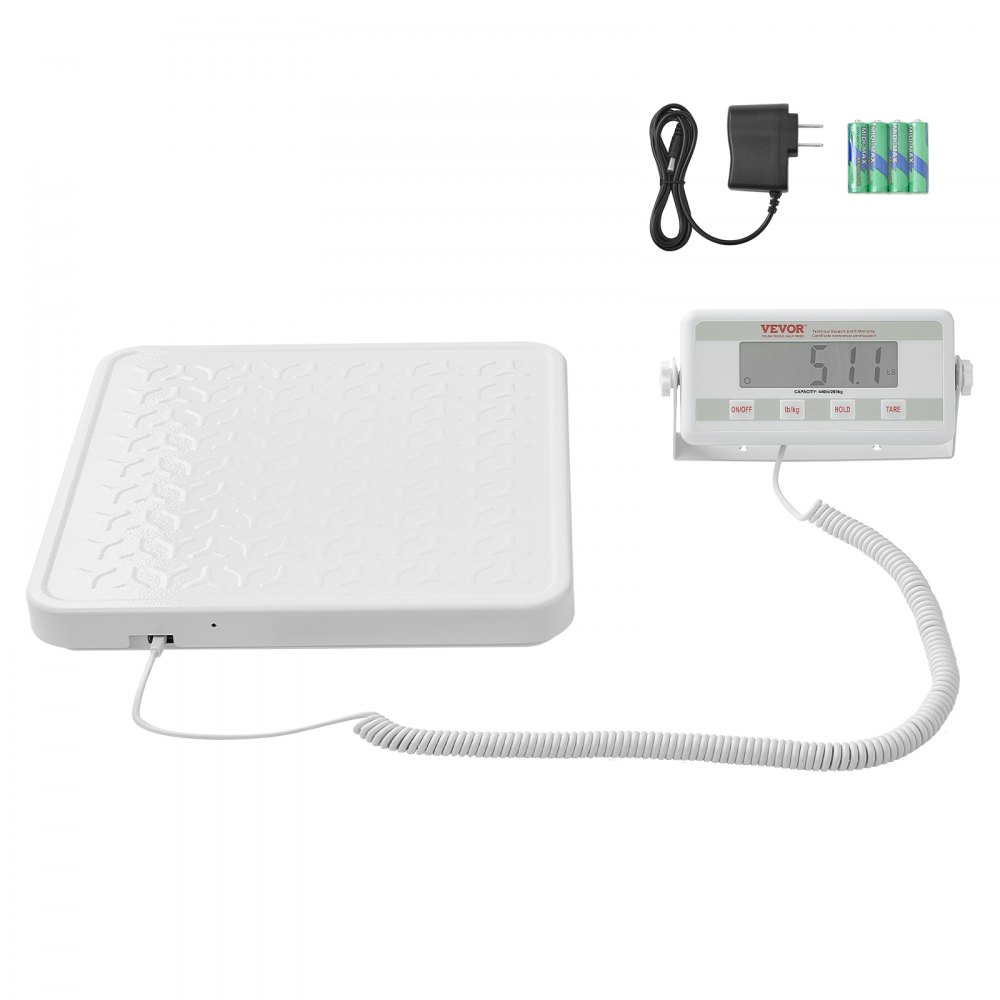 VEVOR Portable Medical Scale, Professional Digital Doctor's Scale for Weighing - with Non-Slip Platform, 2 Units, Hold and Tare Function, Doctor's Scale with 209 kg Capacity for Gyms, Home and Hospitals