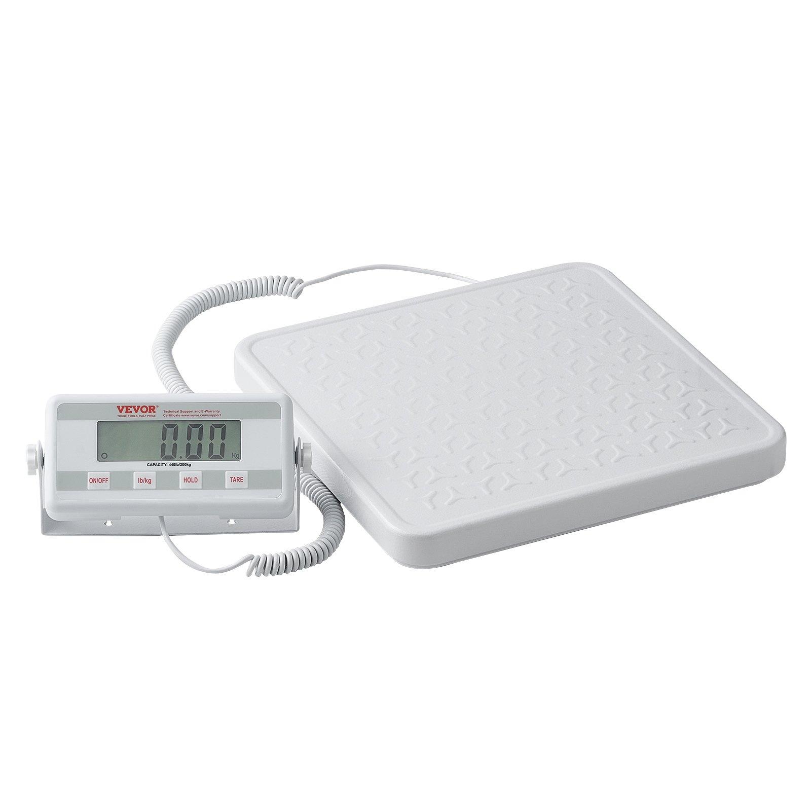 VEVOR Portable Medical Scale, Professional Digital Doctor's Scale for Weighing - with Non-Slip Platform, 2 Units, Hold and Tare Function, Doctor's Scale with 209 kg Capacity for Gyms, Home and Hospitals