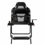 VEVOR Supporto per Volante da Corsa per Logitech G923/G920/G29, Simulatore di Guida Portatile in Acciaio per Cabina di Guida-Thrustmaster T248P, Fanatec, Hori con Angolazione Regolabile, Compatto