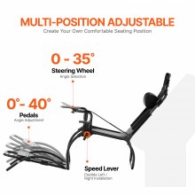 VEVOR Supporto per Volante da Corsa Pieghevole G923/G920/G29 Compatto
