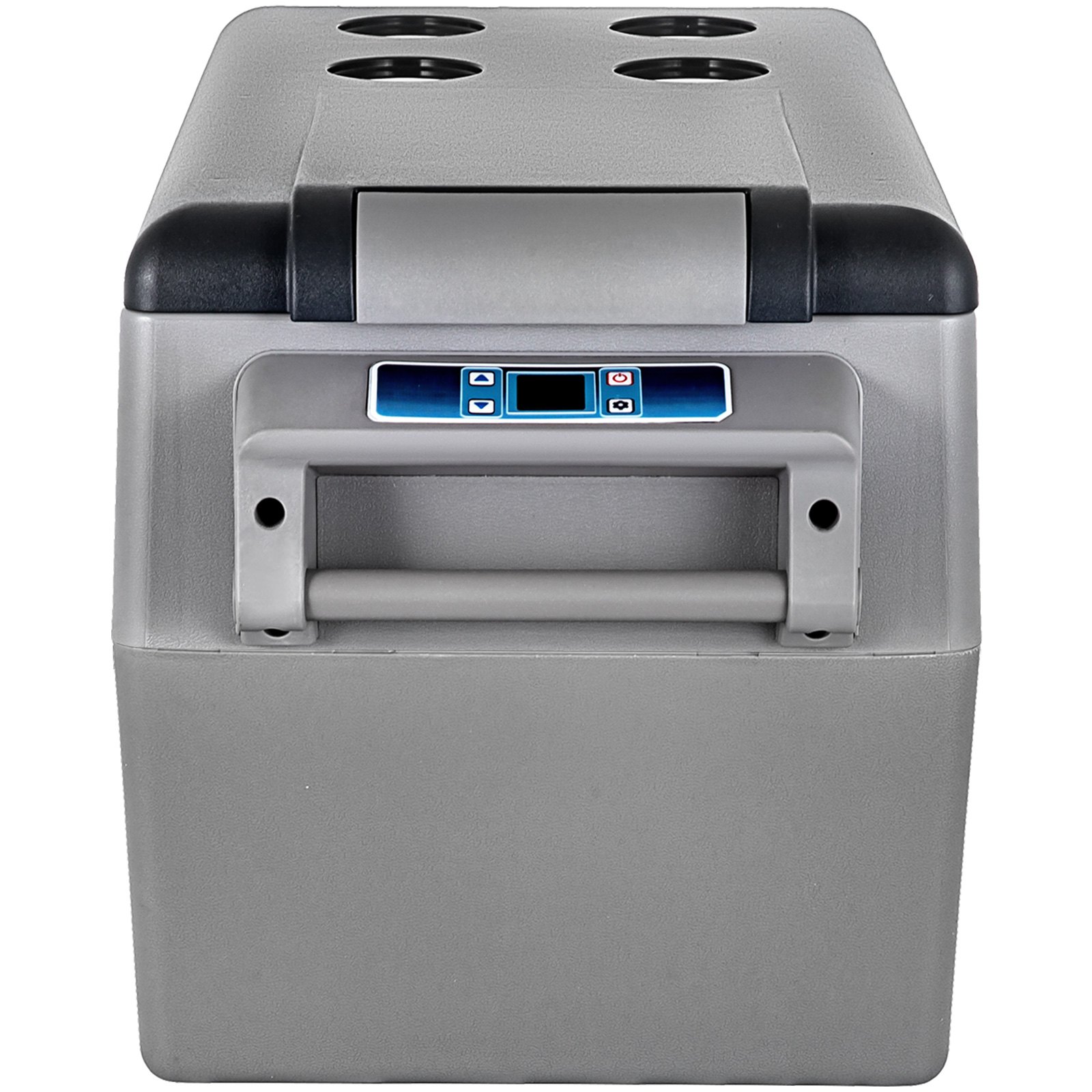VEVOR Congelatore per Frigorifero Elettrico Portatile, Capacità 35 L Piccolo Frigorifero Congelatore 27,1 x 13,6 x 15 Pollici Mini Frigorifero per Auto per Guida Viaggi Potenza Totale in Ingresso 60 W