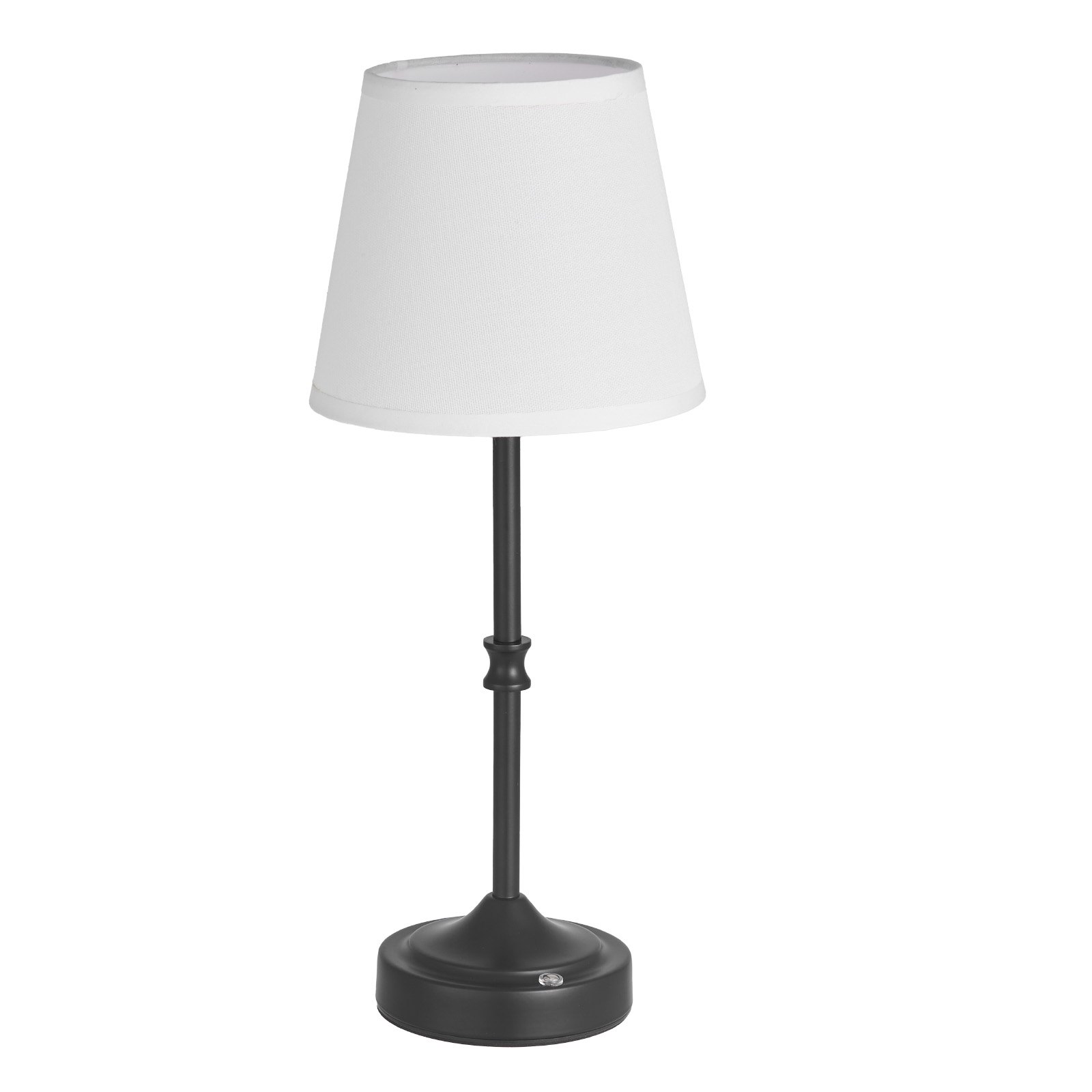 VEVOR Lampada da Tavolo Senza Fili 2 Pezzi con Paralume in Tessuto Batteria Ricaricabile Integrata da 5200 mAh, Lampada da Scrivania Dimmerabile 3 Livelli per Camera da Letto, Comodino, Nero