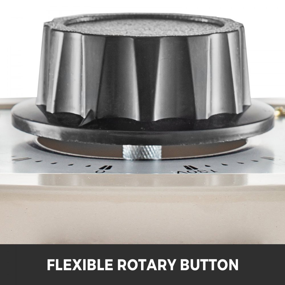 Vevor 2kva Trasformatore Variabile Alimentazione Ca 0-300v Regolabile 2000va