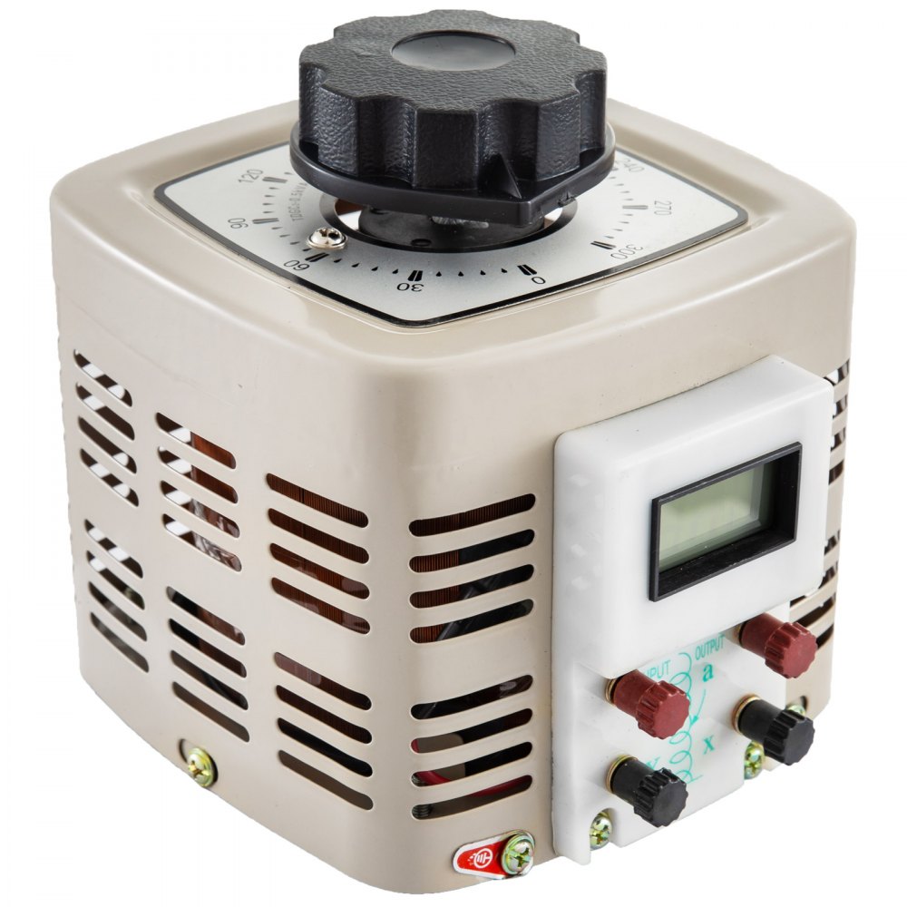 0.5kva Trasformatore Variabile Di Tensione Monofase 220v Ac 50 Hz Lcd Display
