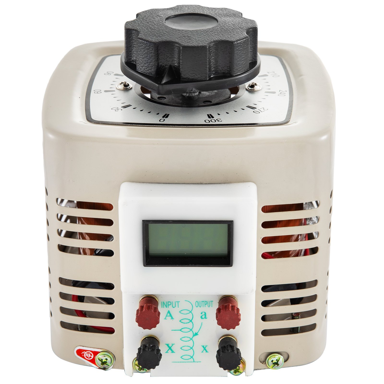 0.5kva Trasformatore Variabile Di Tensione Monofase 220v Ac 50 Hz Lcd Display
