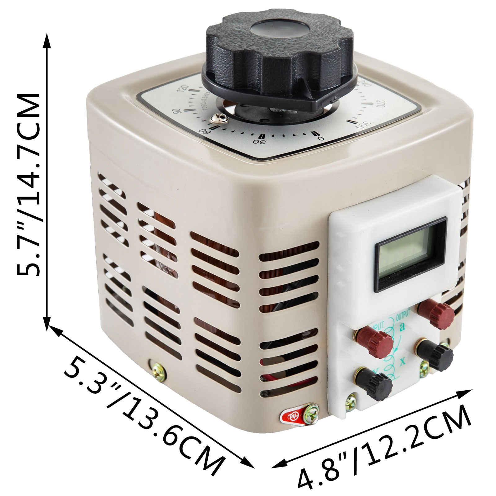 0.5kva Trasformatore Variabile Di Tensione Monofase 220v Ac 50 Hz Lcd Display