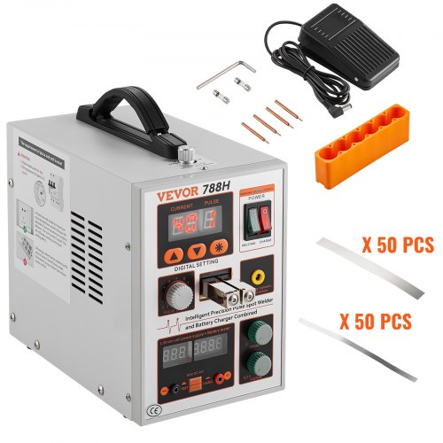 Saldatrice A Punti 8000W Per Batterie 18650 – Con Pedale E Schermo LCD!