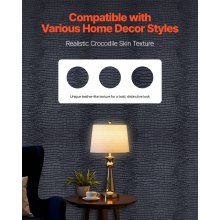 VEVOR Carta da Parati Adesiva Decorativa 40 cm x 10 m, Rotolo di Carta da Parati Autoadesiva in Vinile, Impermeabile, per Rivestimenti Murali, Camere da Letto, Cucine, Uffici, Colore Nero