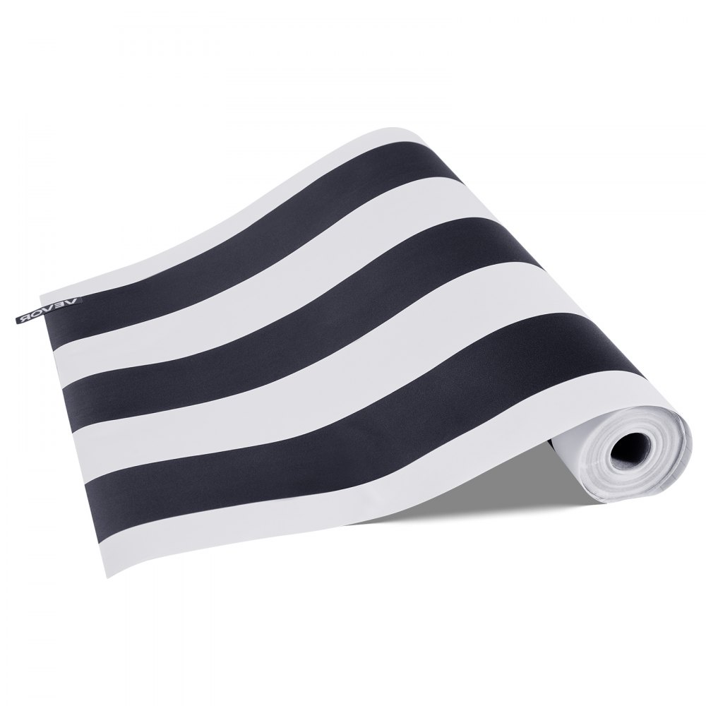 VEVOR Carta da Parati Adesiva Decorativa 45 cm x 15 m, Rotolo di Carta da Parati Autoadesiva in Vinile, Impermeabile, per Rivestimenti Murali, Camere da Letto, Cucine, Uffici, Motivo Geometrico