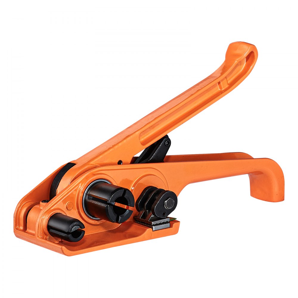 VEVOR Kit di reggiatura per fascette per imballaggio Tenditore per strumento di tensionamento e cavo da 328 piedi