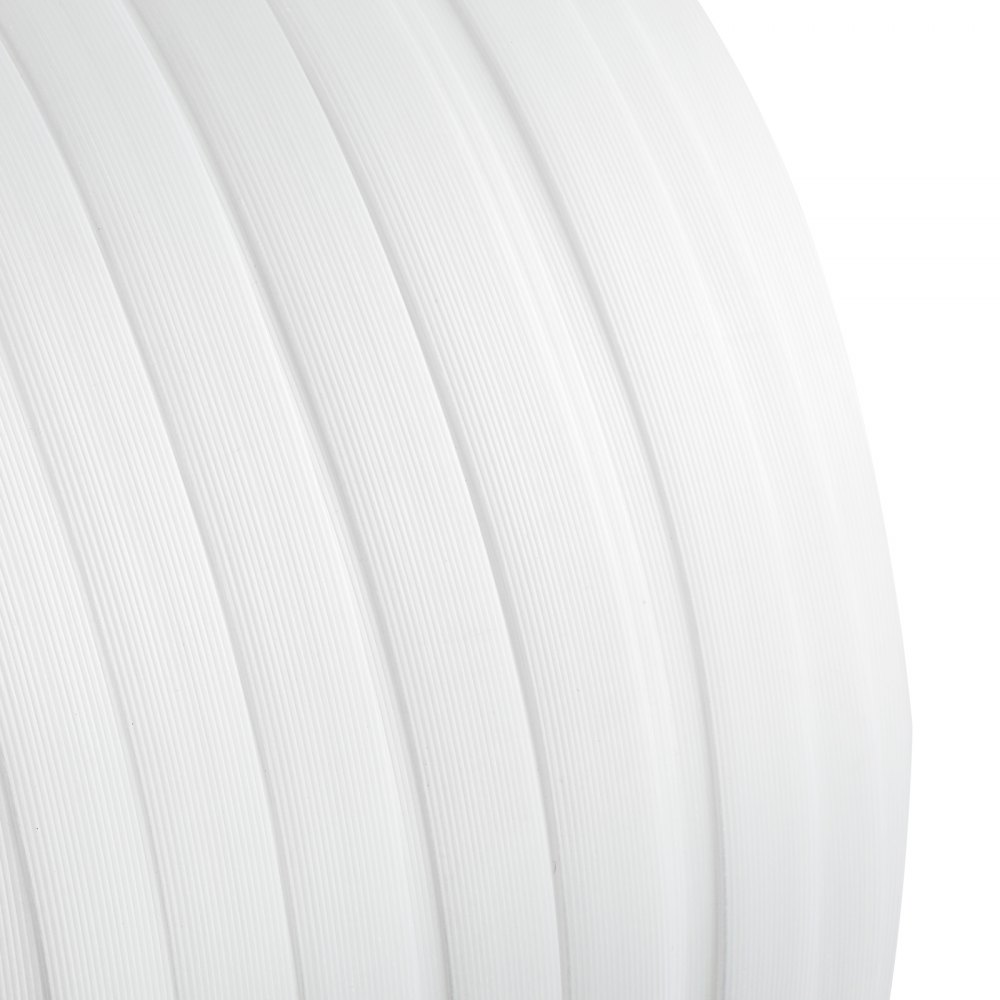 VEVOR Bobina di Reggia Tessuta 500 m Reggia Portatile Resistente 800 kg Bianca