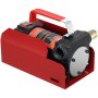 VEVOR Pompa Travaso per Diesel CC12V Portata 37,8L/min Portatile per Trasferimento Carburante nell'Officina, Pompa per Trasferimento del Diesel Cherosene Prevalenza Max. 8m in Lega di Alluminio Ghisa