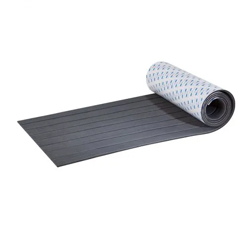 Pavimento Autoadesivo EVA Per Barche – Antiscivolo E Resistente UV, Formato 240x90 Cm, Grigio Scuro