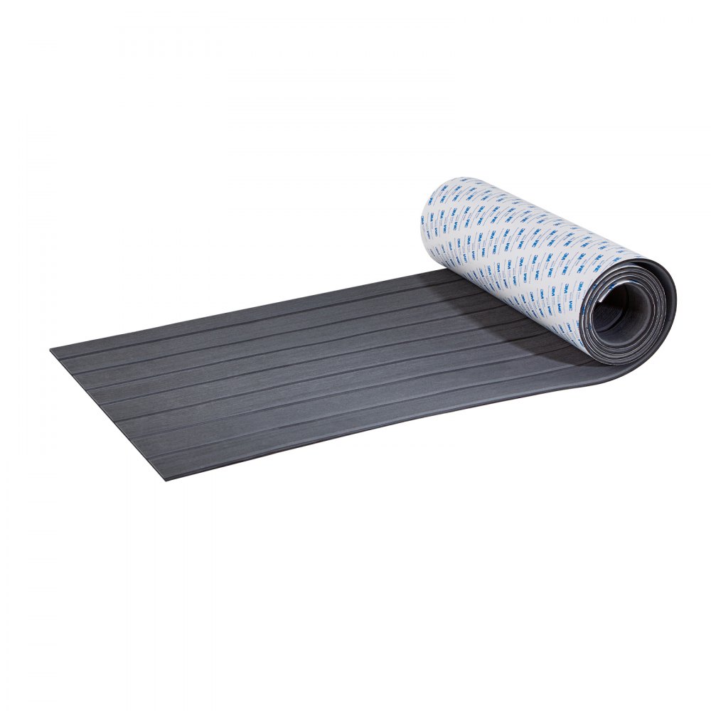 VEVOR Pavimento per Barca in Schiuma EVA Coperta per Barca 2400x450x6mm Pavimento Autoadesivo Antiscivolo 10800cm² Tappeto Marino per Barche Yacht Pontoni Coperte per Kayak