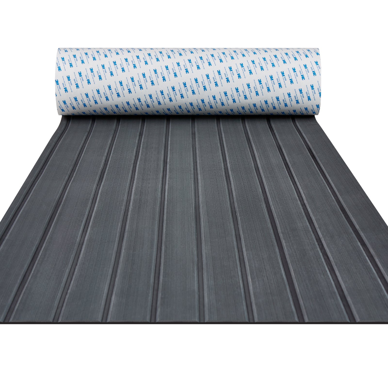 VEVOR Pavimento per Barca in Schiuma EVA per Coperta di Barca 2400x600x6mm Pavimento Autoadesivo Antiscivolo 14400 cm² Tappeto Marino per Barche, Yacht, Pontoni, Coperte di Kayak
