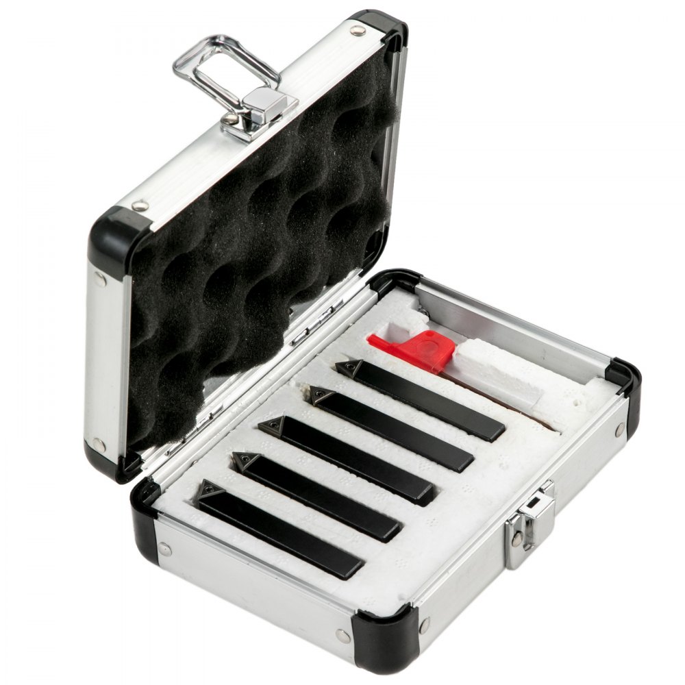 Utensili Tornio 10mm 5 Pezzi Inserti Pertornioutensiliindicizzabili Colore Nero