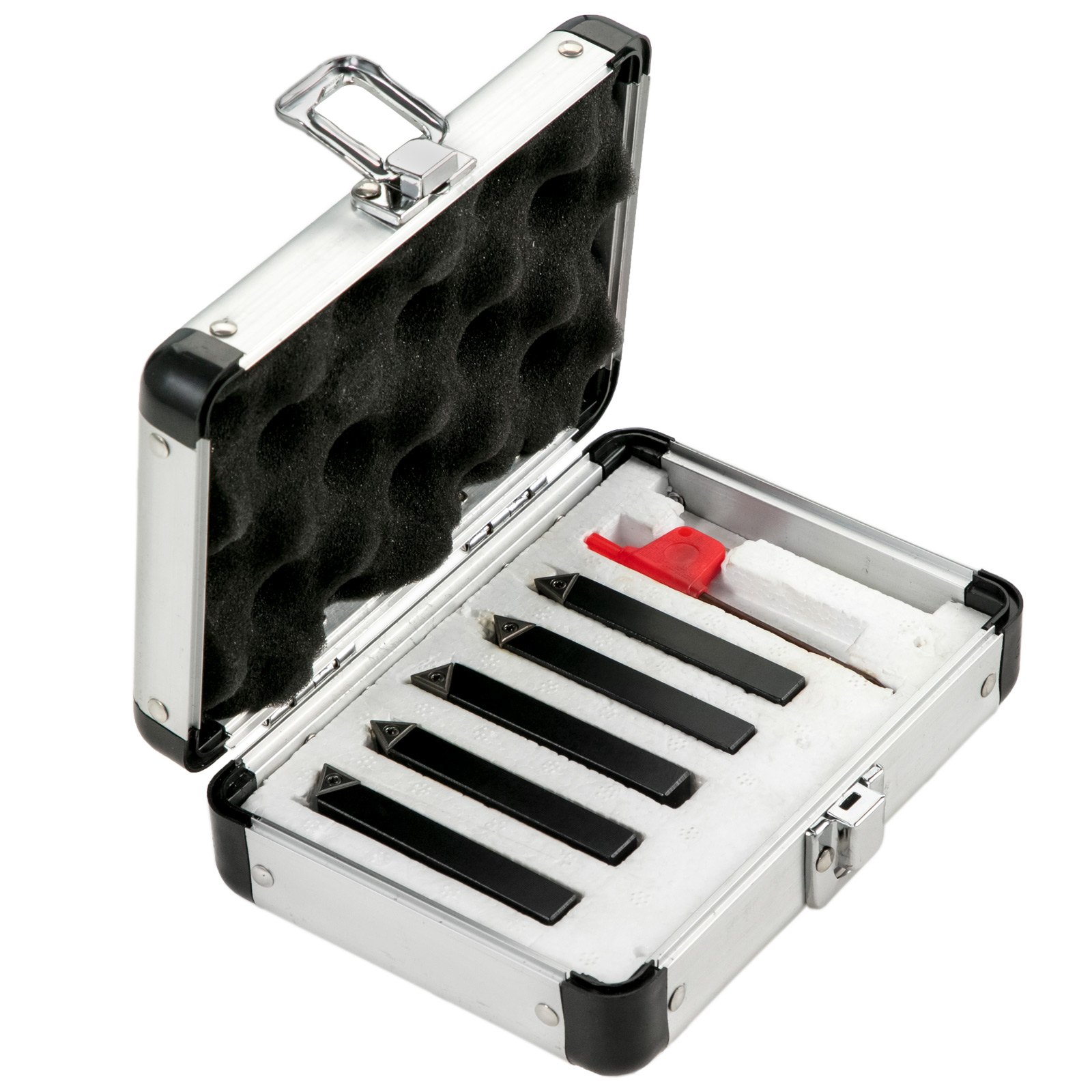 Utensili Tornio 10mm 5 Pezzi Inserti Pertornioutensiliindicizzabili Colore Nero