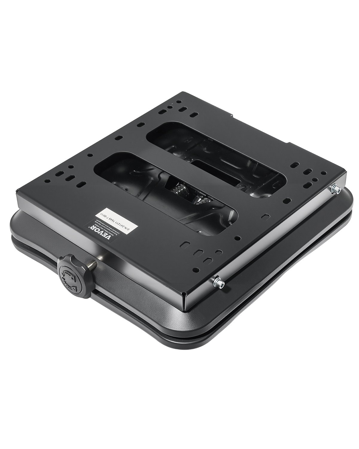 VEVOR seat suspension kit 490x420x150 mm without seat slide rail, universal air suspension for zero-turn lawnmowers, with dust cover, tractor seat suspension kit for forklifts, bulldozers