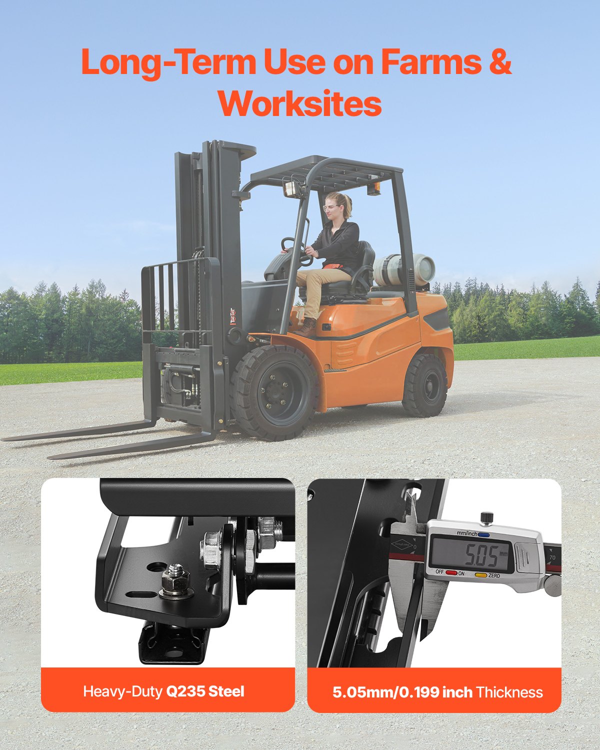 VEVOR Kit di Sospensione del Sedile con Binario Scorrevole, Sospensione Universale del Sedile ad Aria per Tosaerba a Raggio di Sterzata Zero, Regolabile 150 mm Avanti a Indietro, per Bulldozer, Nero