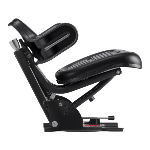 Cardano Per Trattore Sedile Universale Carrello Elevatore - Pelle PU Ammortizzato Regolabile Sedile Ergonomico Macchine Agricole - Foto 6