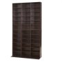 VEVOR Scaffale Porta CD Riviste Libri Giochi 12 Ripiani, Mobile Contenitore Multimediale Libreria per Collezioni Ripiani Regolabile Organizer per Collezionismo Uffcio Soggiorno Salotto Camera da Letto