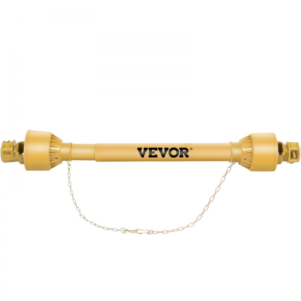 VEVOR VEVOR Albero Cardanico Giunto Trattore 1-3/8x6 Scanalature T1  680-900mm Giallo