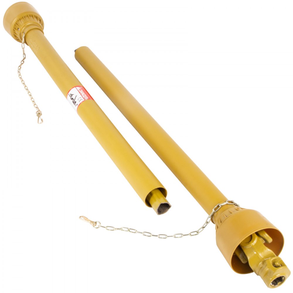 Vevor Albero Cardanico Giunto Trattore 1-3/8"x6 Scanalature T5 130-185cm Giallo