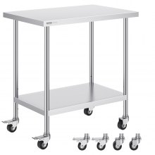 VEVOR Supporto per Proiettore con Ruote, Supporto da Pavimento, Altezza Regolabile 580-1455 mm, Supporto per Proiettore con 2 Vassoi, Ideale per Film all'Aperto, Casa, Ufficio, Palco e Studio, Nero