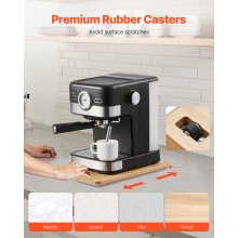 VEVOR Vassoio Scorrevole per Elettrodomestici da Cucina 356x241 mm Legno