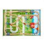 VEVOR Train Table, 120 Multicolor Pieces Wooden Kids Activity Table with Collapsible Storage Bin, 3-in-1 Wooden Train Set for Gaming, Drawing, Reading, Eating, Creative Toy Set for Kids Ages 3+