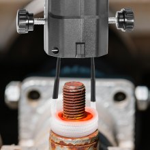 VEVOR Rimozione Bulloni Riscaldatore a Induzione, 1800 W 230 V, Strumento Portatile per la Rimozione di Dadi, Mini Macchina Riscaldante per la Rimozione di Viti Arrugginite, con 4 Bobine