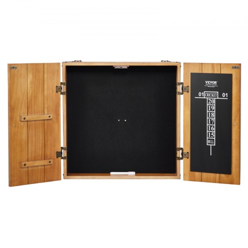 Winmau Set Freccette Con Bersaglio Professionale E Cabinet In Legno - Ideale Per Giocatori Esigenti