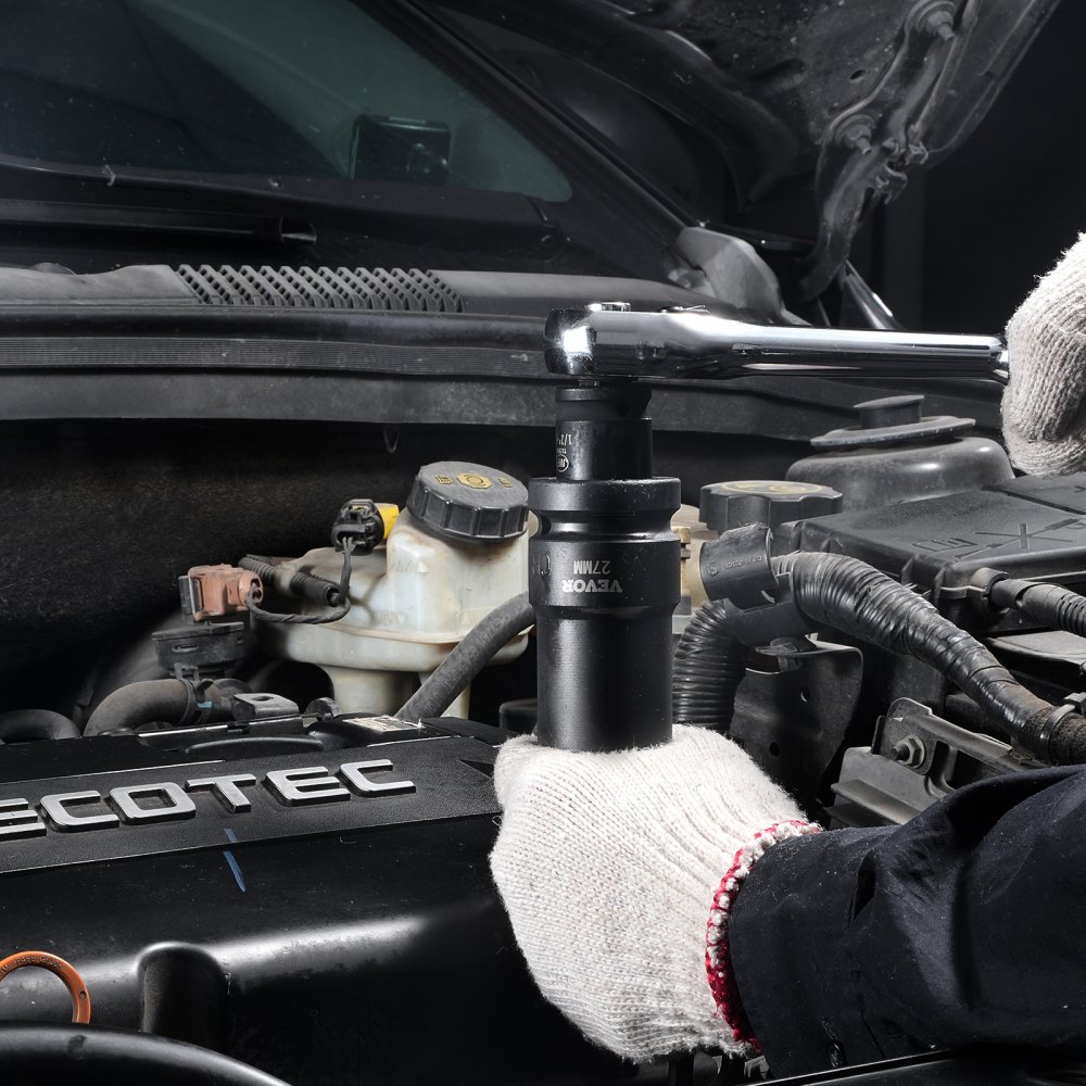 VEVOR Set di bussole per avvitatore a percussione 2,54 cm 8 pezzi con scatola