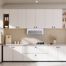 VEVOR Pomelli per Mobili, 30 Pezzi, Maniglie per Cassetti e Porte in Lega di Zinco, Pomelli Solidi a Forma di Fungo, Ferramenta per Armadietti con Viti per Bagno e Cucina, 31 mm Colore Nero