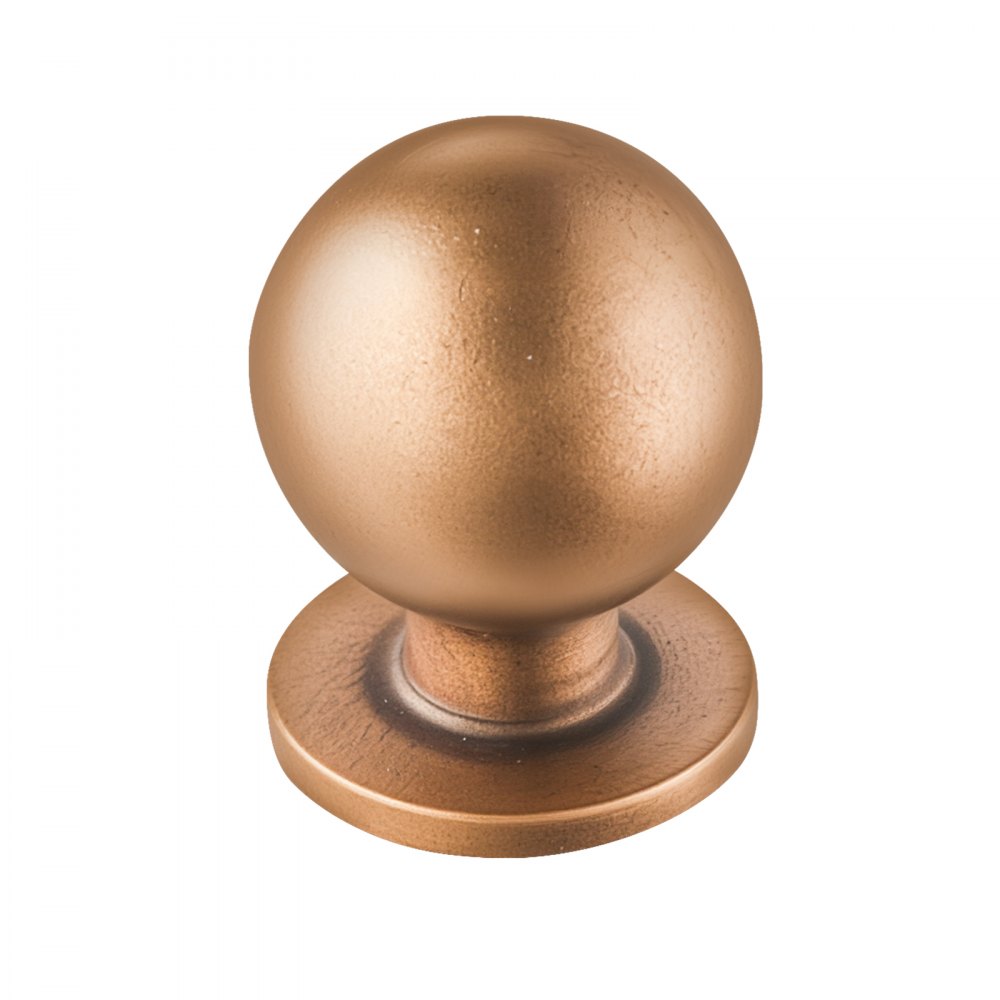 VEVOR Pomelli per Mobili, 12 Pezzi, Maniglie per Cassetti e Porte in Lega di Zinco, Pomelli Rotondi, Ferramenta per Armadietti con Viti per Bagno e Cucina, 25 mm Colore Ottone Anticato