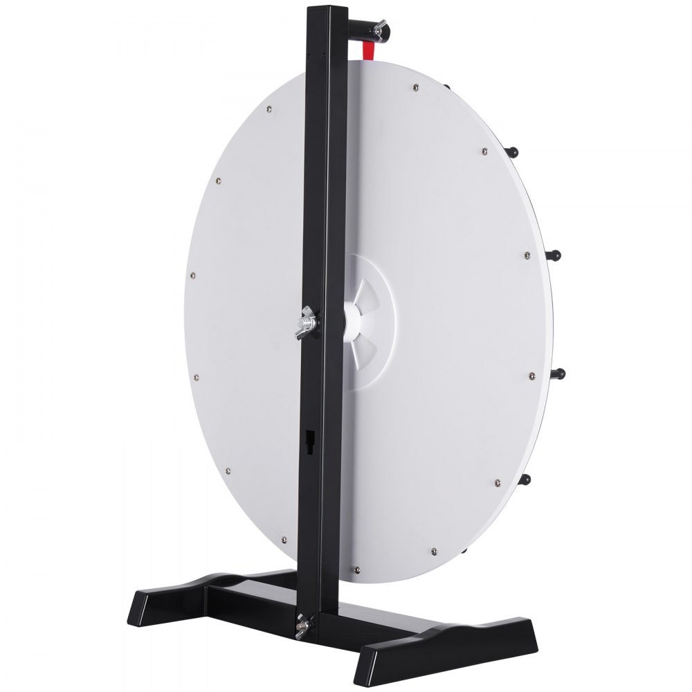 VEVOR Ruota della Fortuna 457 mm, Ruota della Lotteria a Secco, Ruota Fortuna 14 Slot, con 2 Indicatori, Rotazione Liscia e Gioco del Bingo Equilibrato, Gioco per Feste in Salone Carnevale