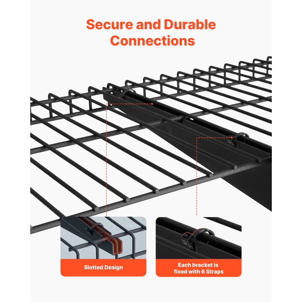 VEVOR Scaffale per Garage Portaoggetti da Parete 3 Ripiani 91,5x30,5 cm, Scaffale da Muro Carico Singolo max. 68 kg Portaoggetti da Officina Garage Lavanderia Organizzazione Oggetti, Nero