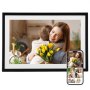 VEVOR Cornice Digitale 260x180 mm (10 inch) Touchscreen 32 GB Condividere con App 2 Pezzi