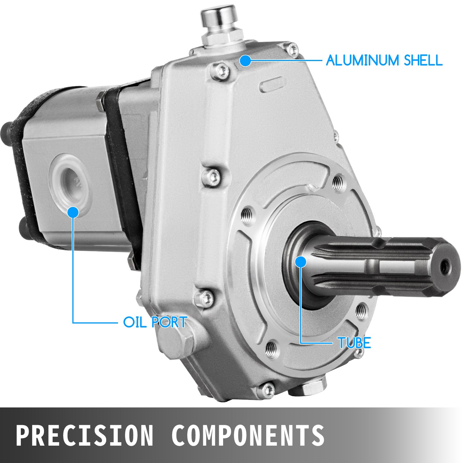 Pompa Idraulica Pto 540 Giri/min Pompa Pto Idraulica A Tubo Lungo 20cc 40l