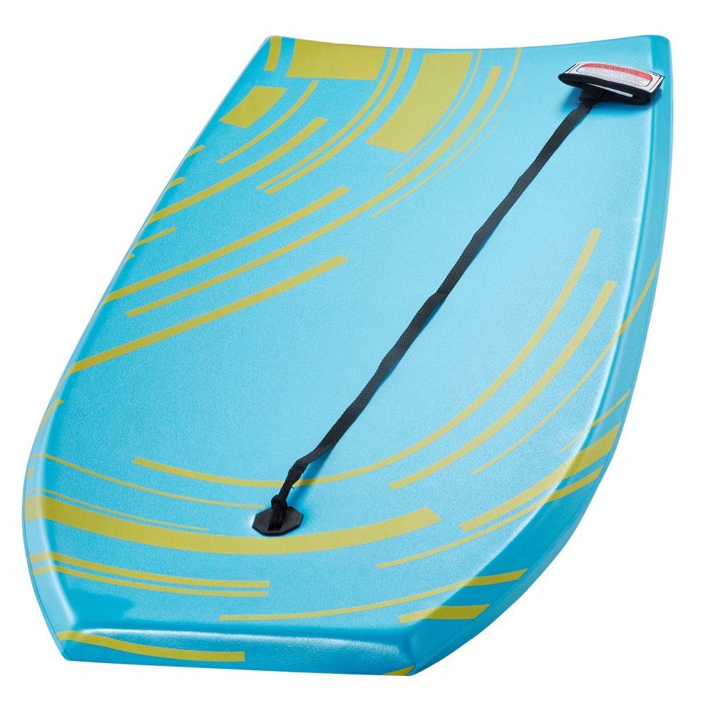 VEVOR Tavola Bodyboard 105,5 x 52 cm Tavola da Onda in IXPE HDPE in Schiuma EPS Tavolina da Surf con Laccio da Polso, Protezione UV per Principianti Carico max 82 kg, Tavolina Nuoto da Mare