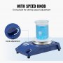 VEVOR Kit piastra di agitazione con agitatore magnetico 0-1500 giri/min Velocità regolabile max 21 litri