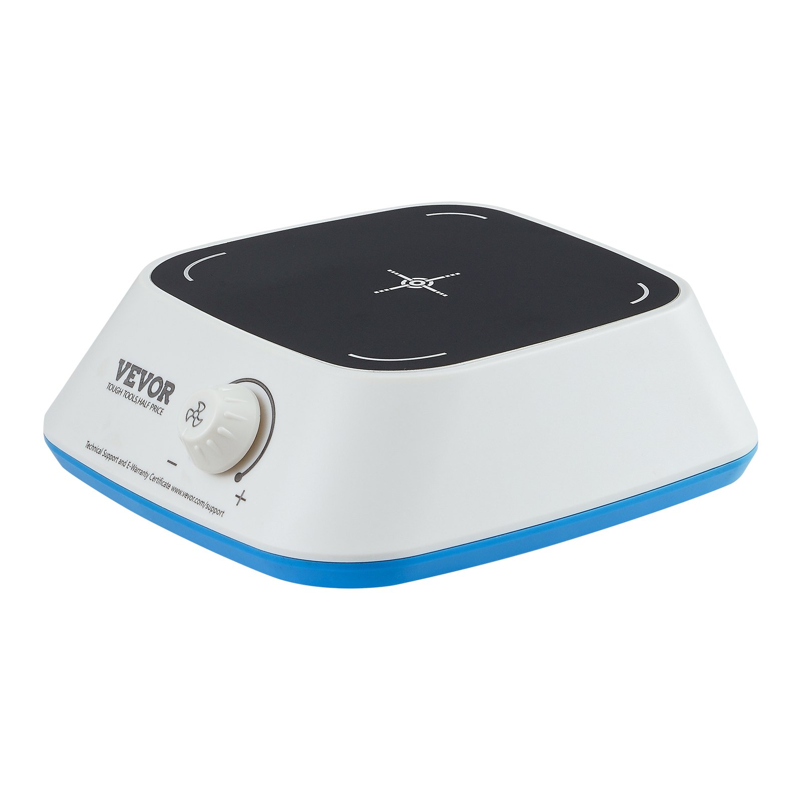 VEVOR Agitatore Magnetico, Piastra di Agitatore da 0-2000 RPM con Manopola di Velocità Regolabile, Kit Agitatore a Piastra da 3000 ml, Barra di Agitazione Inclusa