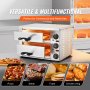 Forno elettrico per pizza da banco VEVOR 12" Temperatura regolabile Timer 0-120 min