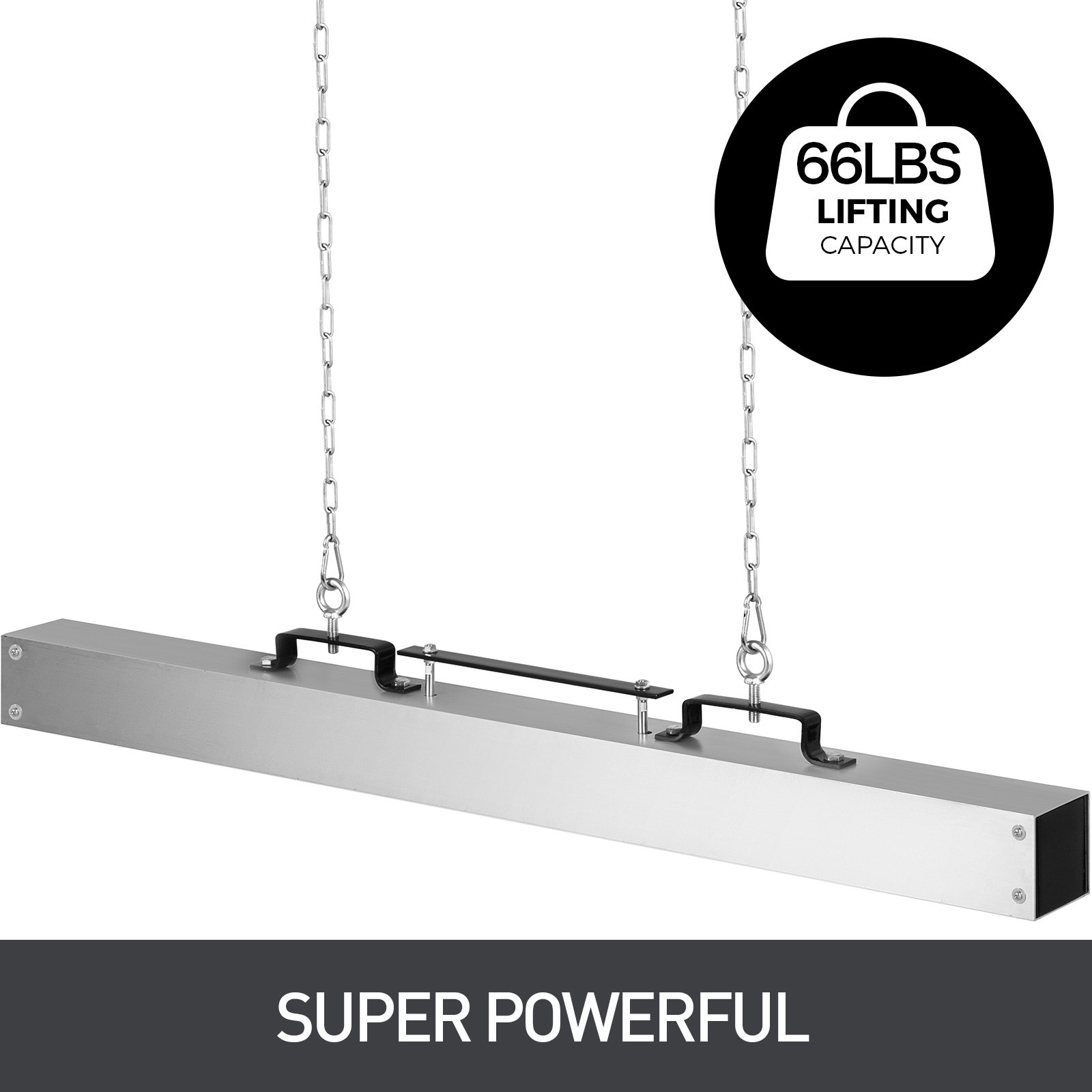 Magnete Industriale Da 48 " Carrello Elevatore 66 Libbre Spazzatrici Durevole