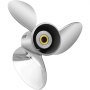 VEVOR outboard propeller, replaces OEM 3860709, 3-blade steel boat propeller with 36.8 x 53.3 cm pitch, compatible with all Volvo Penta SX drives, with 19-tooth splined shaft, right-hand drive