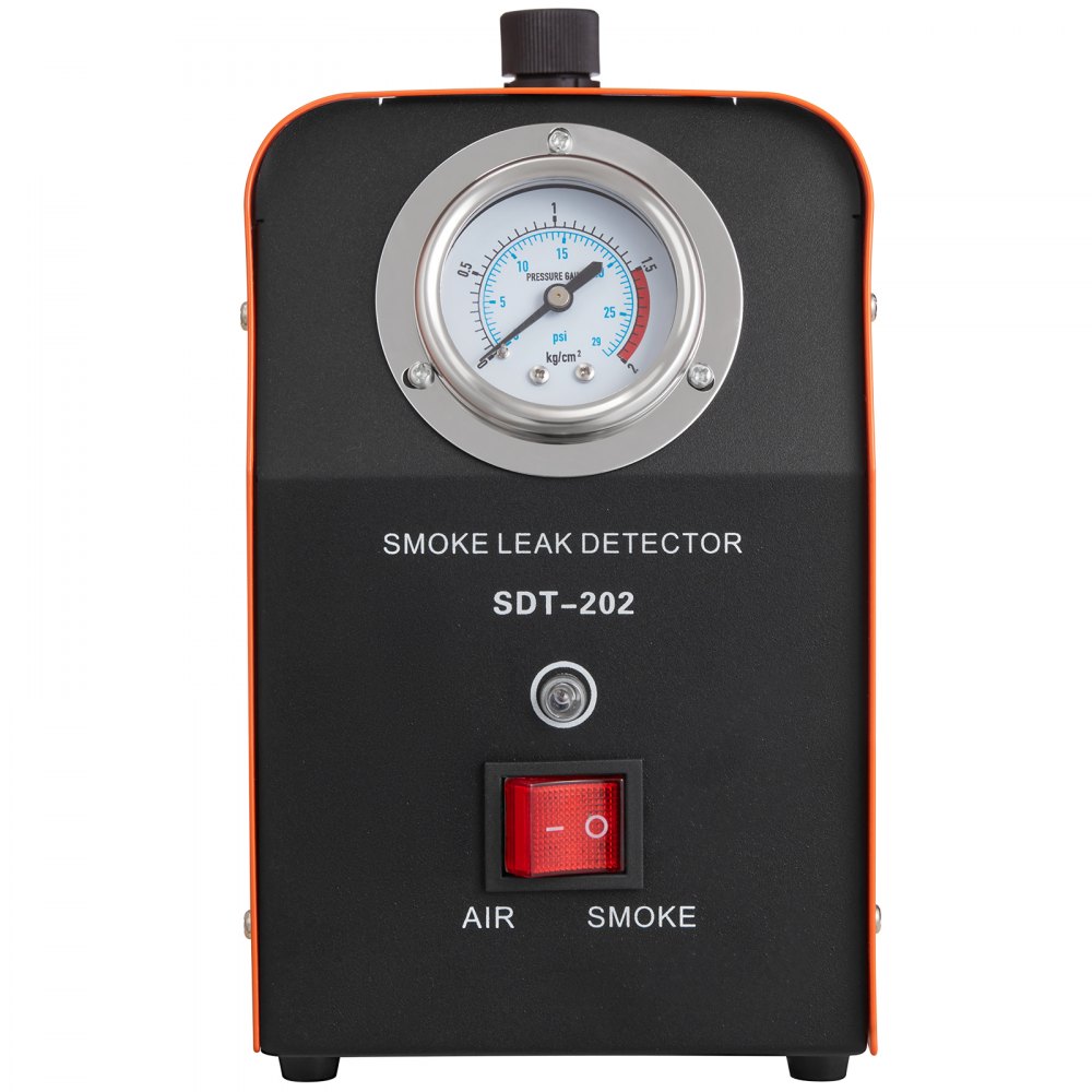 VEVOR Rilevatore di Perdite del Fumo per Veicolo Auto Barca Modalità Doppia Sistema EVAP Flusso di Fumo 15 L/min, Rilevatore Diagnostico per Fughe di Gas Auto da Garage Officina 17,5 x 12,5 x 21,5 cm