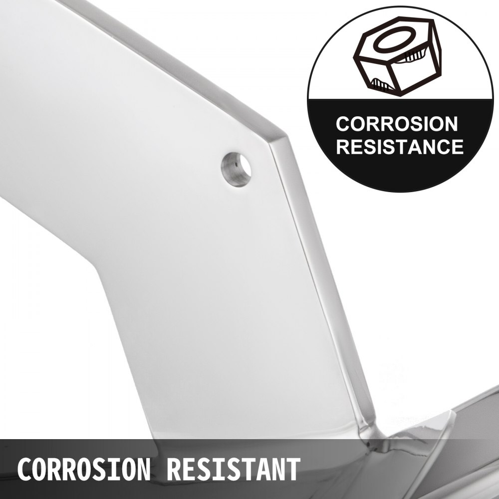 VEVOR Ancora per Barca 7KG 14LBS Ancora Stile Delta per Barca 20-35 Piedi Ancora in Acciaio Inossidabile 316 Ancora Barche 63x31x29 cm