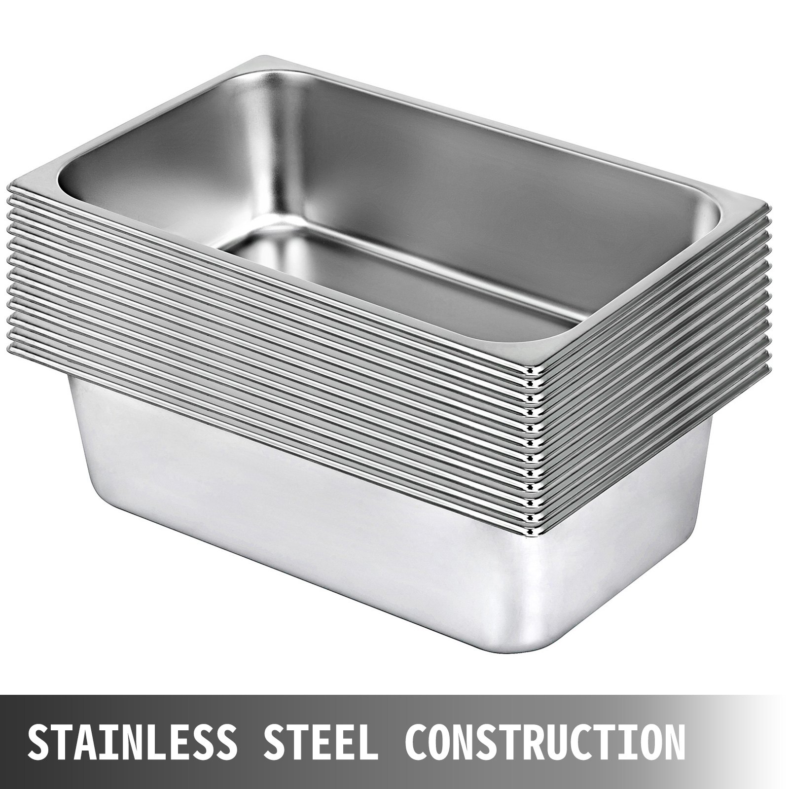 Gn 1/1 Contenitore Gastronorm 12 Pezzi 530x325mm Profondo 150mm Alimentare