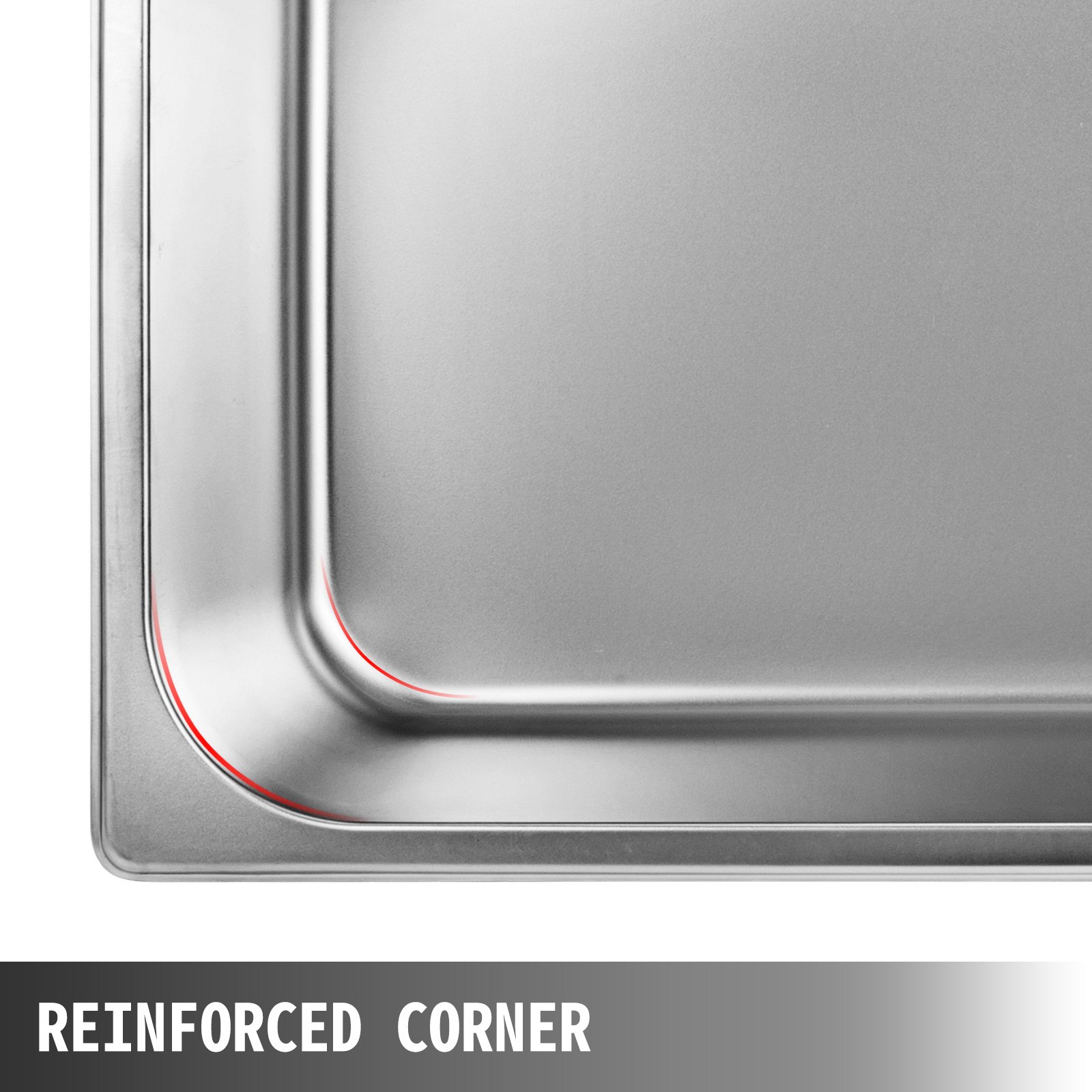 Gn 1/1 Contenitore Gastronorm 12 Pezzi 530x325mm Profondo 150mm Alimentare